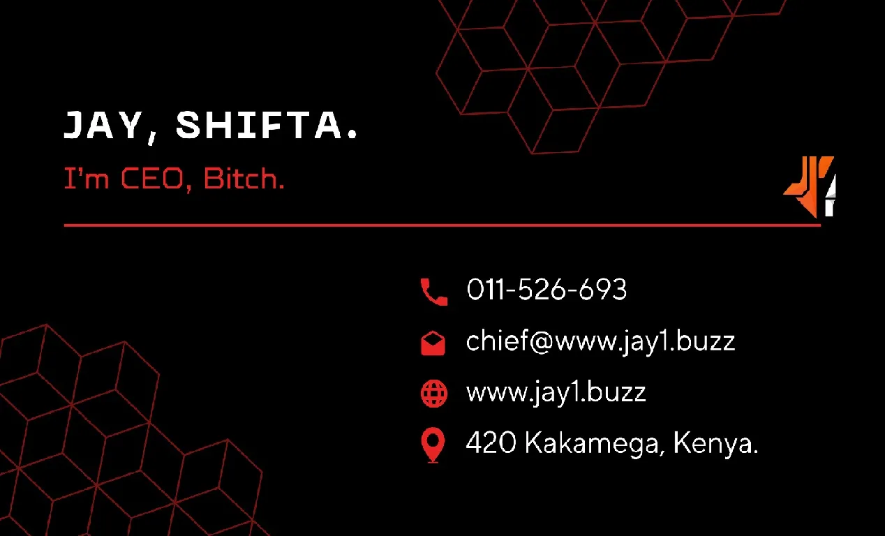 Business card design