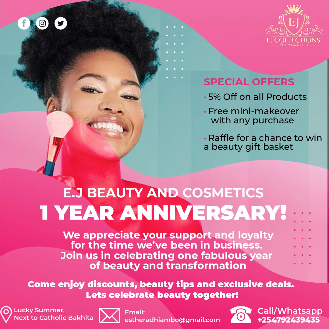 Promotional flyer design
